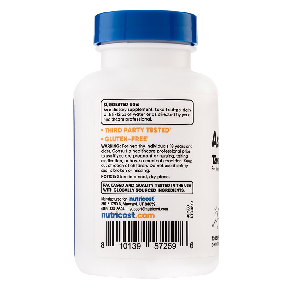 ASTAXANTINA - NUTRICOST - 60 SOFTGELS - 2