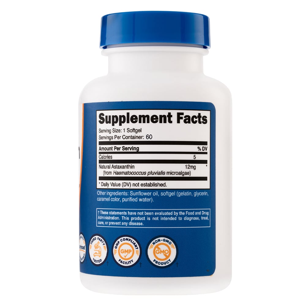 ASTAXANTINA - NUTRICOST - 60 SOFTGELS - 3