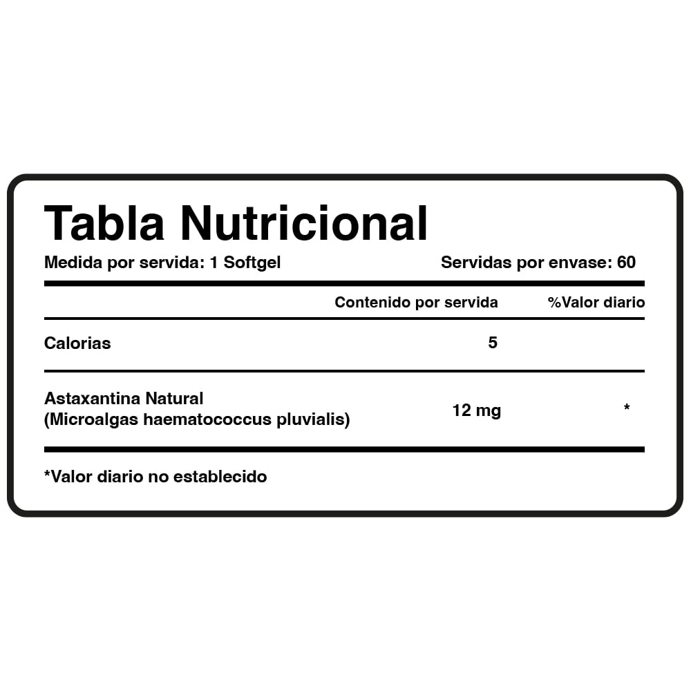 ASTAXANTINA - NUTRICOST - 60 SOFTGELS - 5