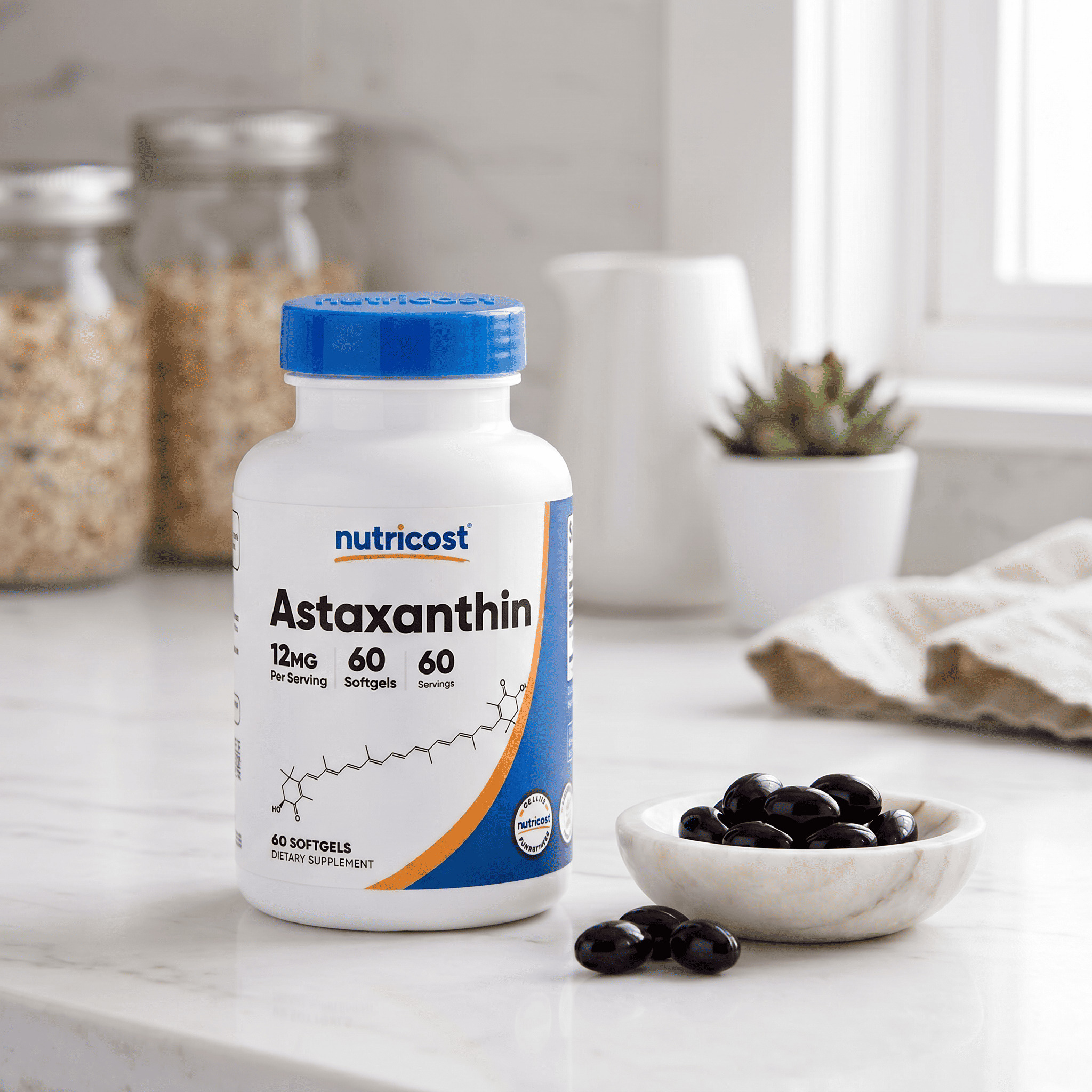 ASTAXANTINA - NUTRICOST - 60 SOFTGELS - 6