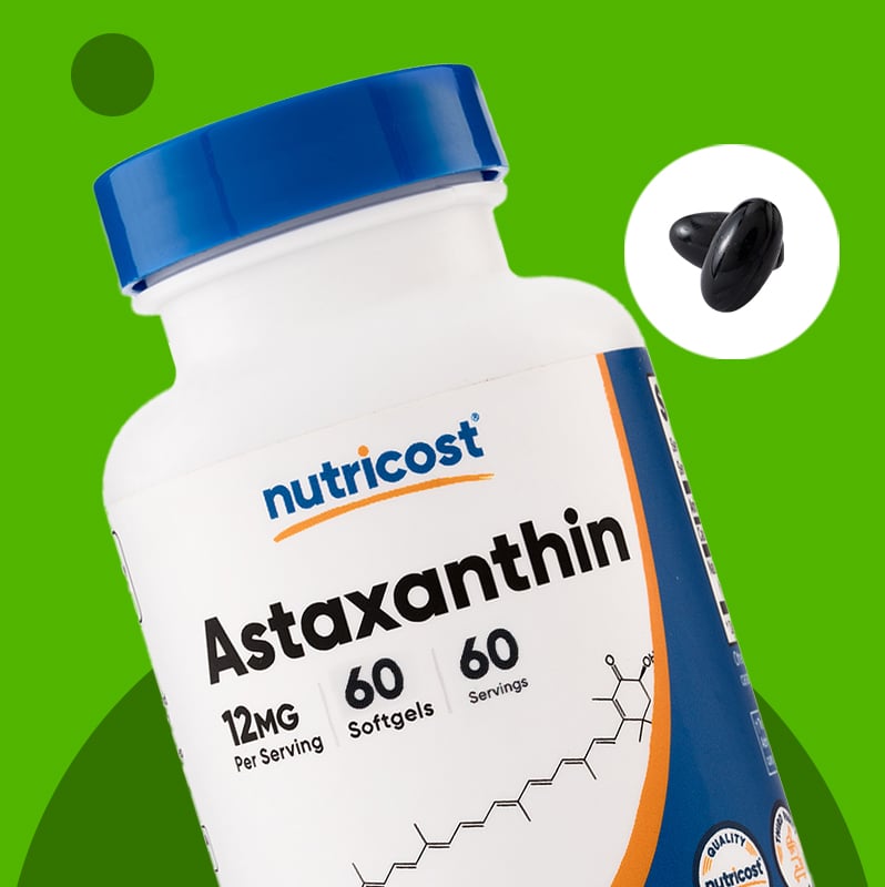 ASTAXANTINA - NUTRICOST - 60 SOFTGELS - 7