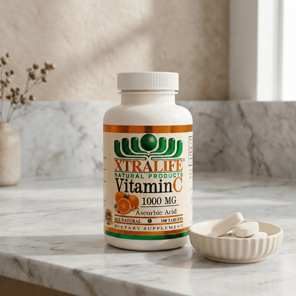 VITAMINA C - XTRALIFE - 100 TABLETAS - 4