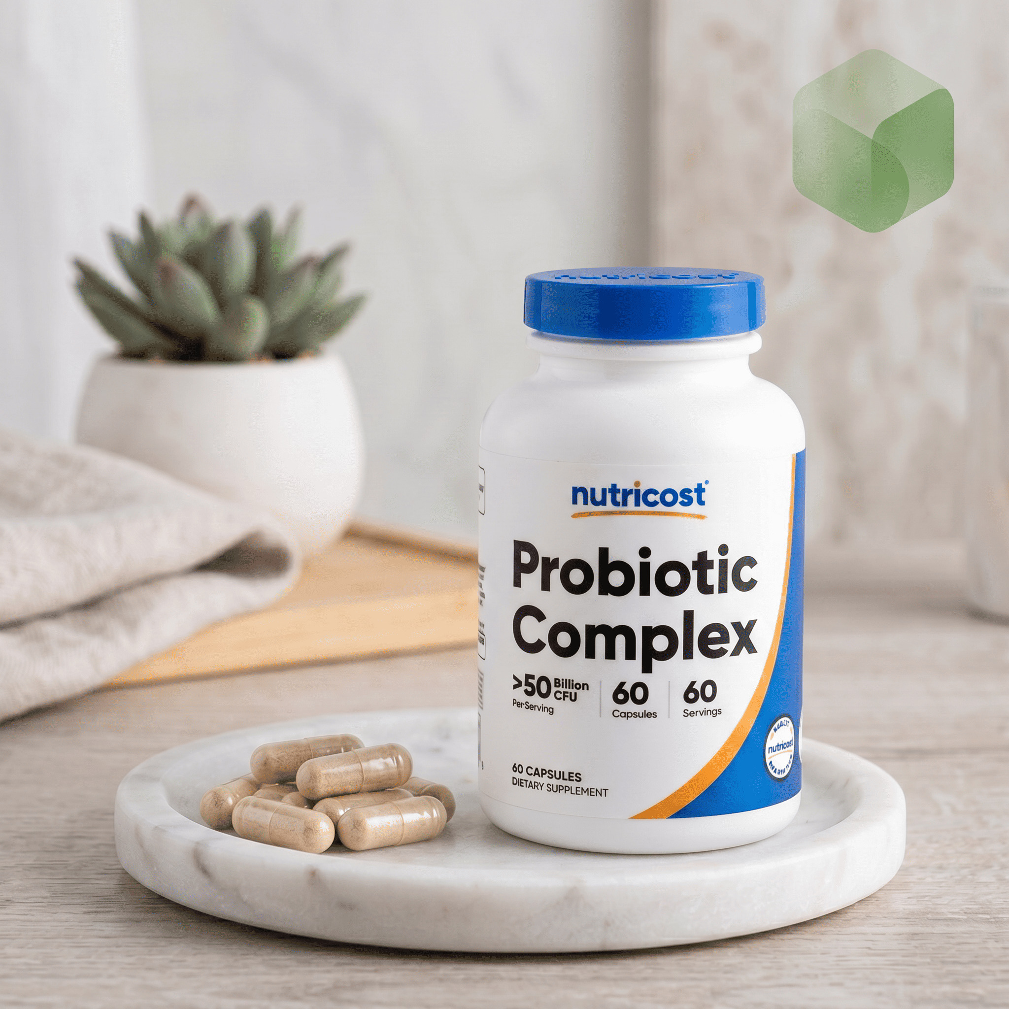 PROBIÓTICO - NUTRICOST - 60 CÁPSULAS - 6