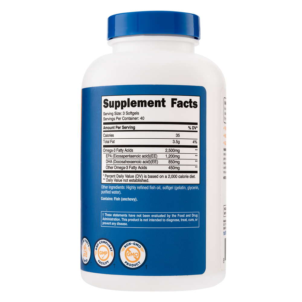 OMEGA 3 - NUTRICOST - 120 SOFTGELS - 2