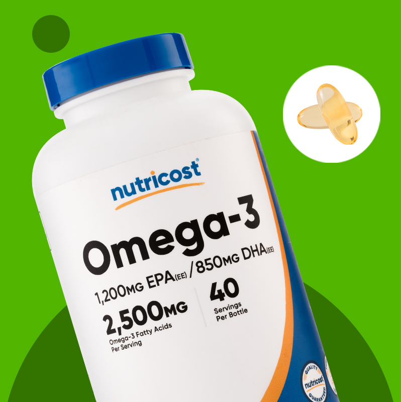 OMEGA 3 - NUTRICOST - 120 SOFTGELS - 7