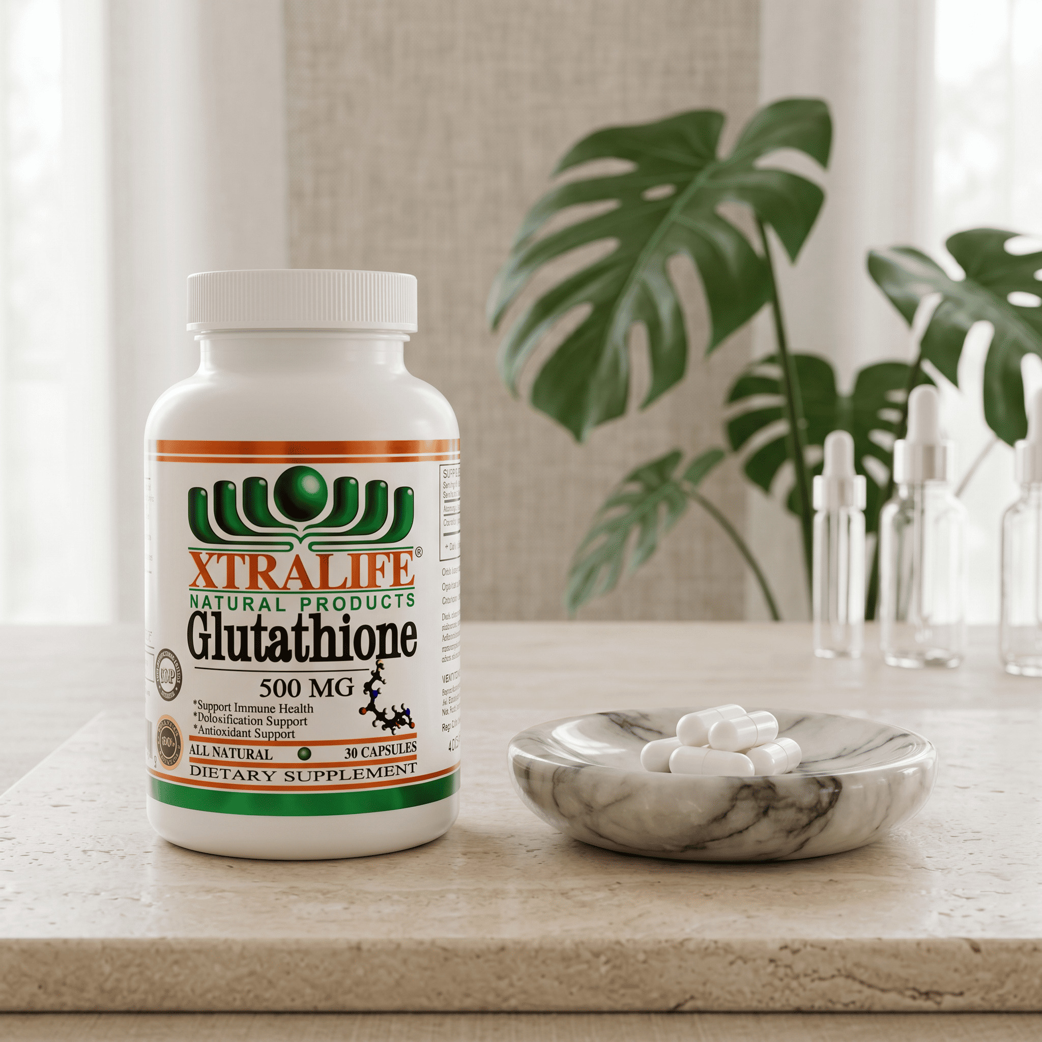 GLUTATION - XTRALIFE - 60 CÁPSULAS - 6
