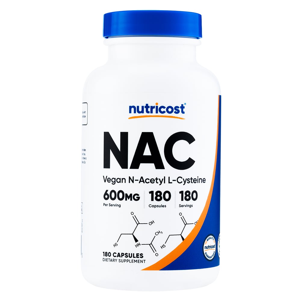 NAC - NUTRICOST - 180 CÁPSULAS - 1