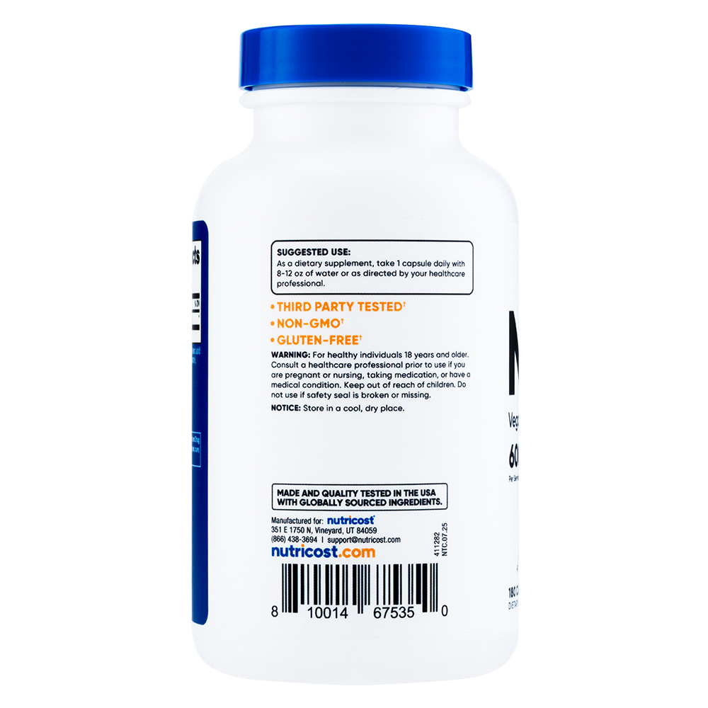 NAC - NUTRICOST - 180 CÁPSULAS - 2