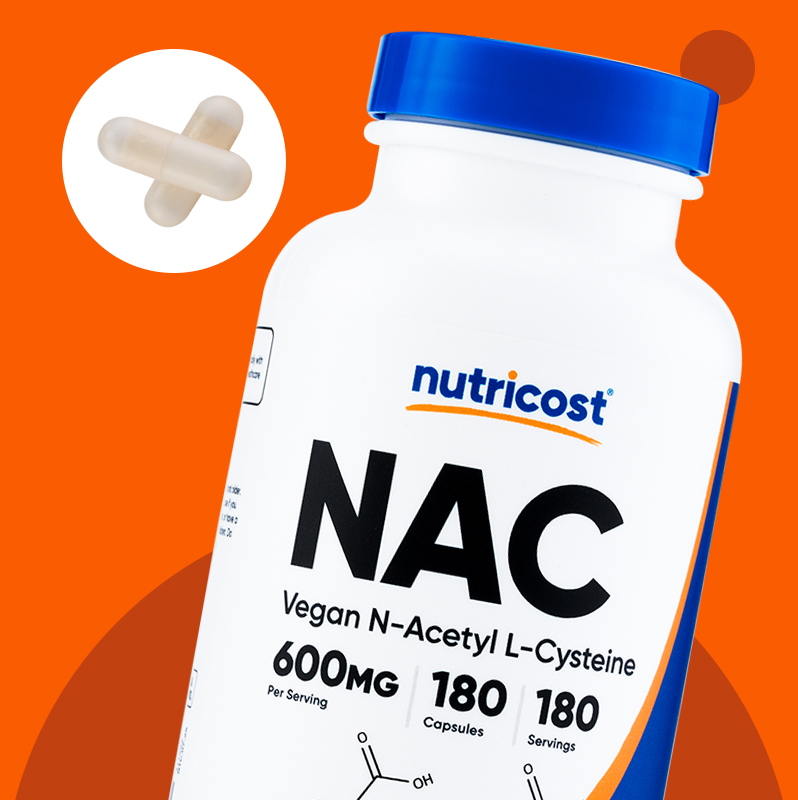 NAC - NUTRICOST - 180 CÁPSULAS - 7