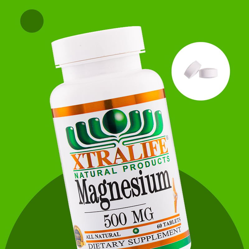 MAGNESIO - XTRALIFE - 60 TABLETAS - 6