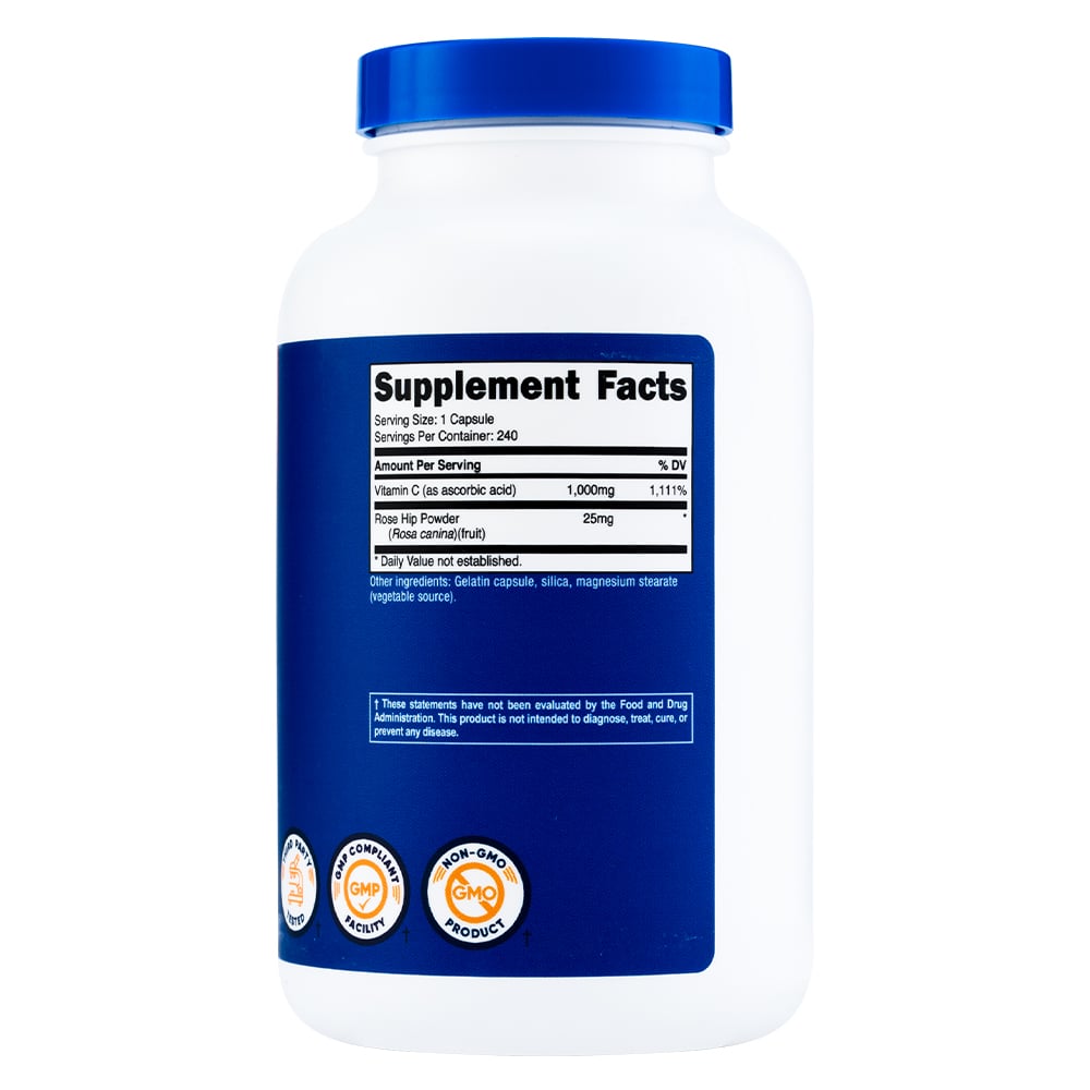 VITAMINA C - NUTRICOST - 240 CÁPSULAS - 2