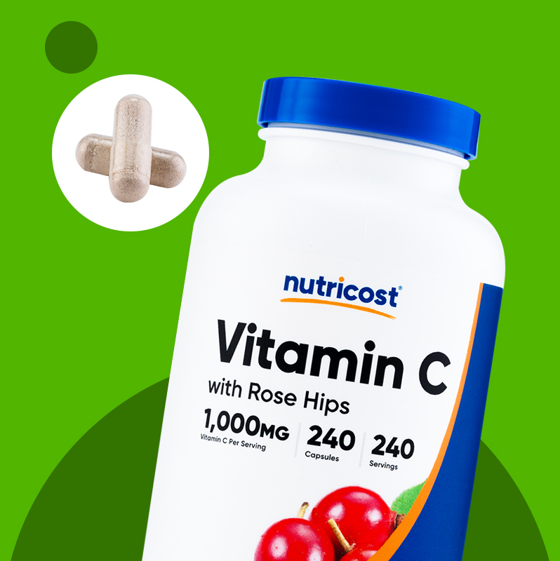 VITAMINA C - NUTRICOST - 240 CÁPSULAS - 7