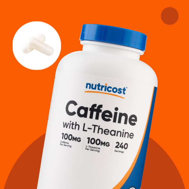 CAFEINA CON L TEANINA - NUTRICOST - 120 CÁPSULAS - 7