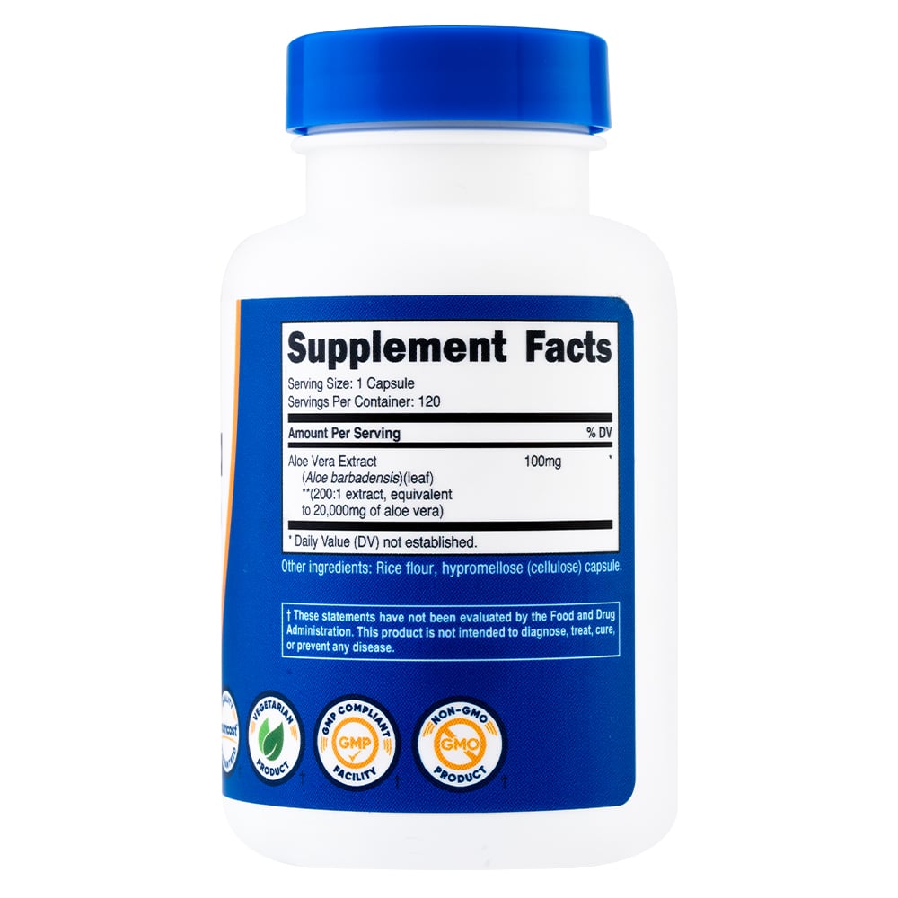 ALOE VERA - NUTRICOST - 120 CÁPSULAS - 2