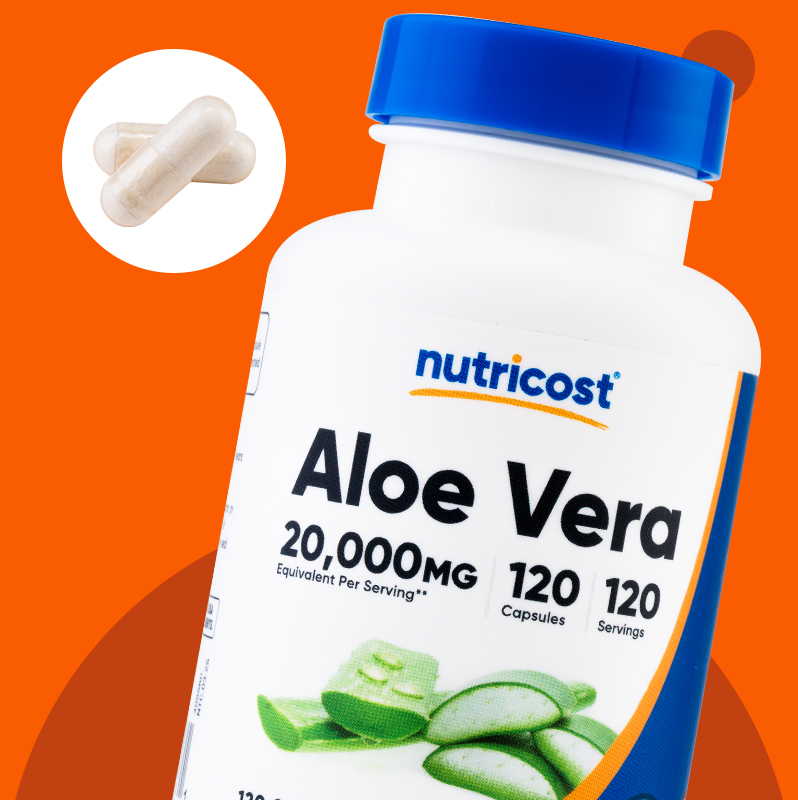 ALOE VERA - NUTRICOST - 120 CÁPSULAS - 7