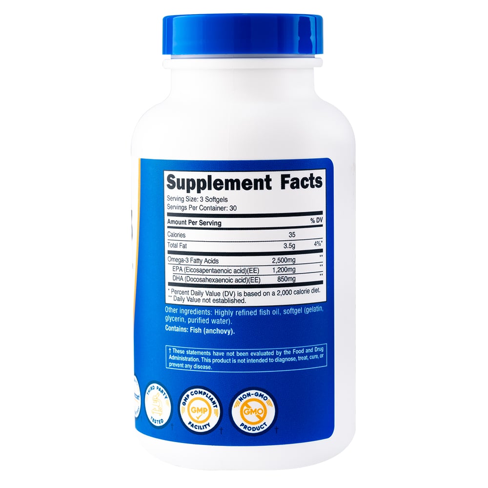 OMEGA 3 - NUTRICOST - 90 SOFTGELS - 2