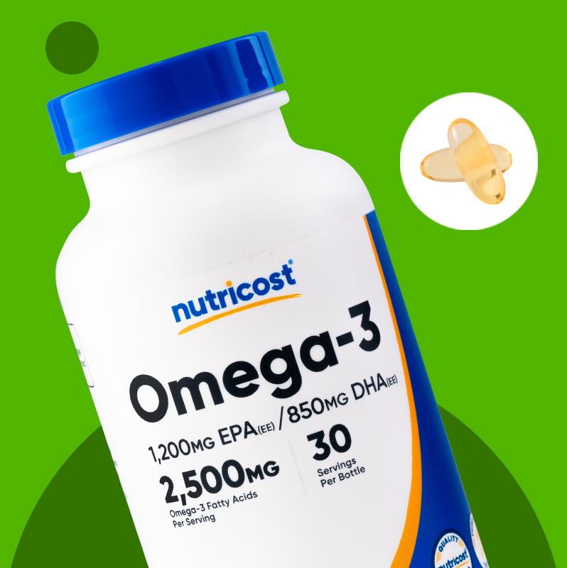 OMEGA 3 - NUTRICOST - 90 SOFTGELS - 7