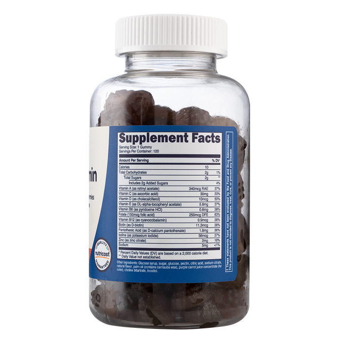 MULTIVITAMINICO NIÑOS - NUTRICOST - 120 GOMITAS - 2