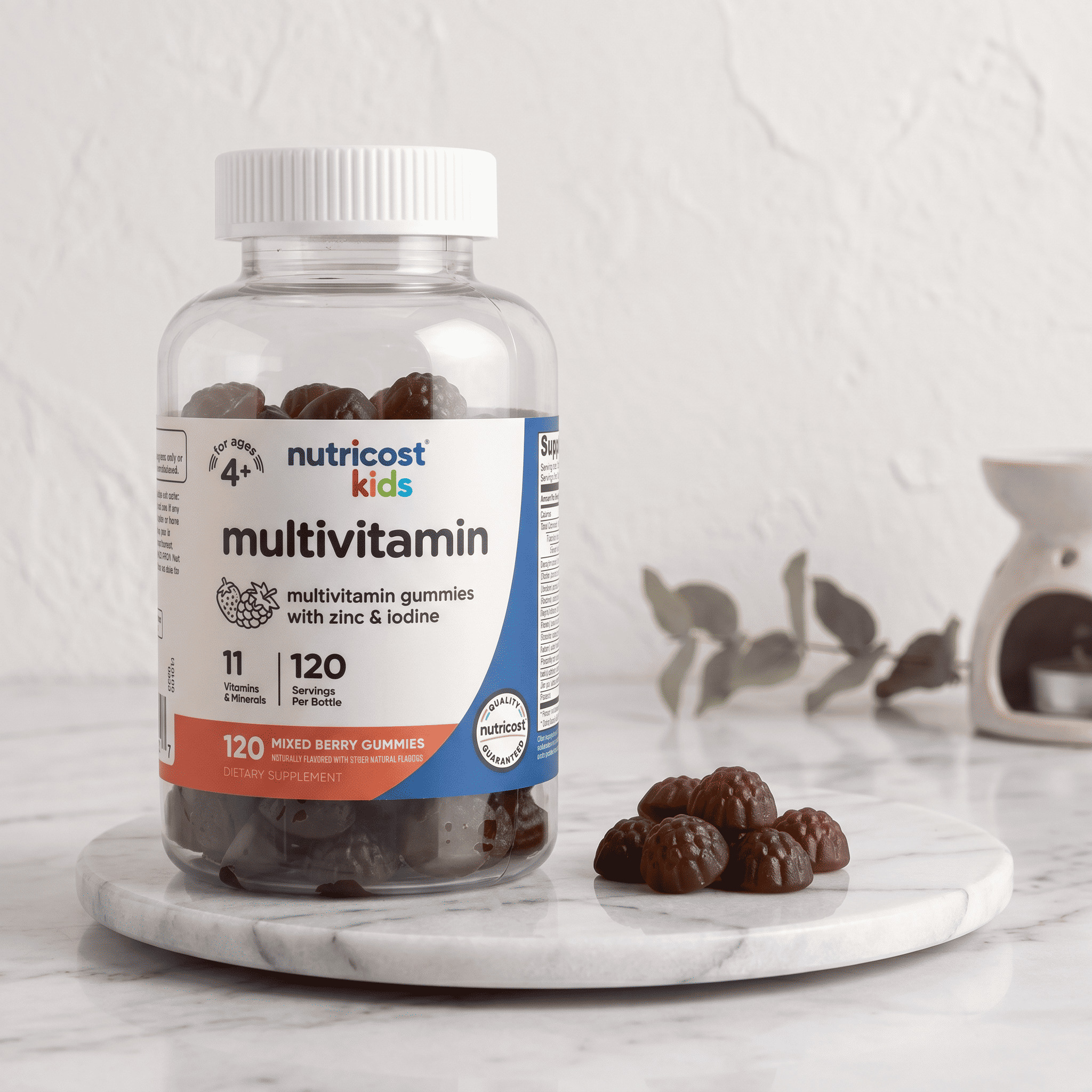 MULTIVITAMINICO NIÑOS - NUTRICOST - 120 GOMITAS - 6