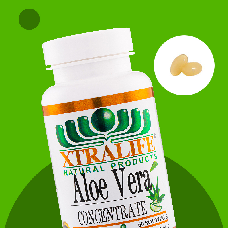 ALOE VERA - XTRALIFE - 60 SOFTGELS CÁPSULAS - 6