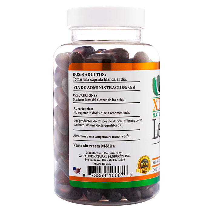 LECITINA DE SOYA - XTRALIFE - 100 SOFTGELS - 2