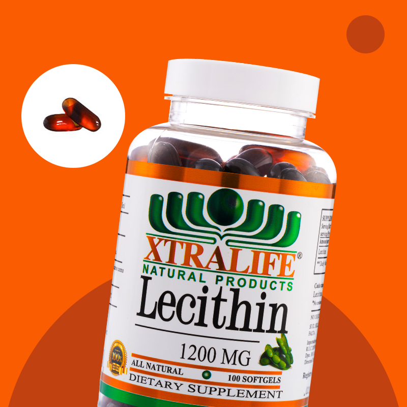 LECITINA DE SOYA - XTRALIFE - 100 SOFTGELS - 6