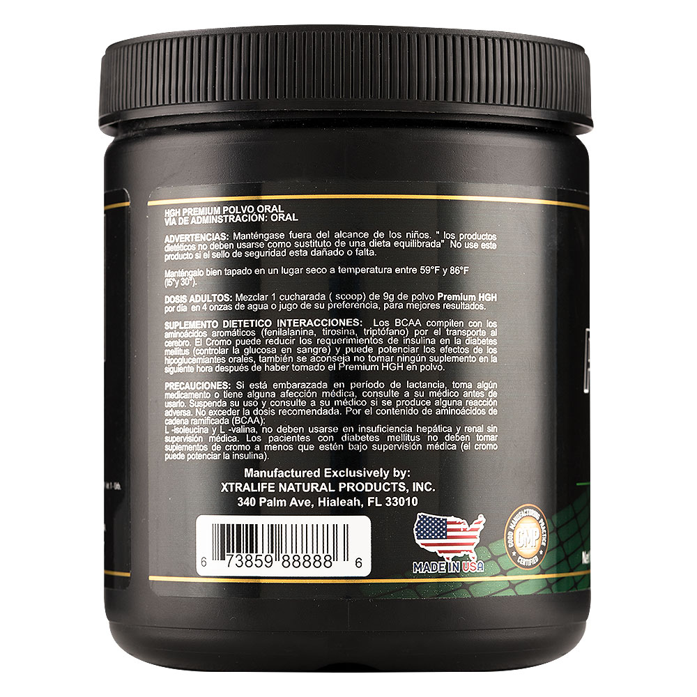 HGH PREMIUM - XTRALIFE - 30 SERVIDAS - 2