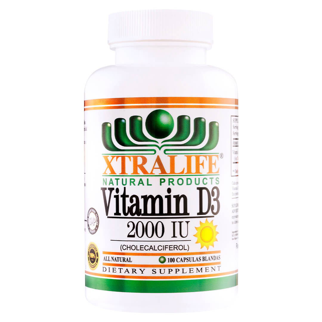 VITAMINA D - XTRALIFE - 90 CÁPSULAS - 1