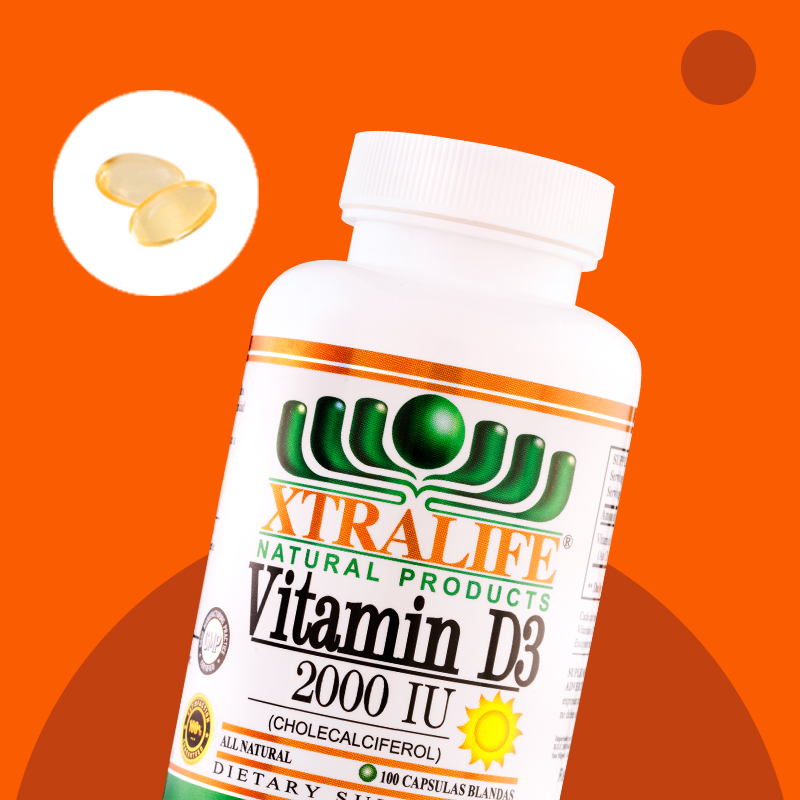 VITAMINA D - XTRALIFE - 90 CÁPSULAS - 6