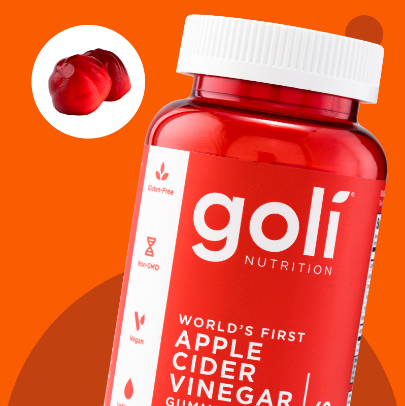 VINAGRE DE MANZANA - GOLI - 60 GOMITAS - 7