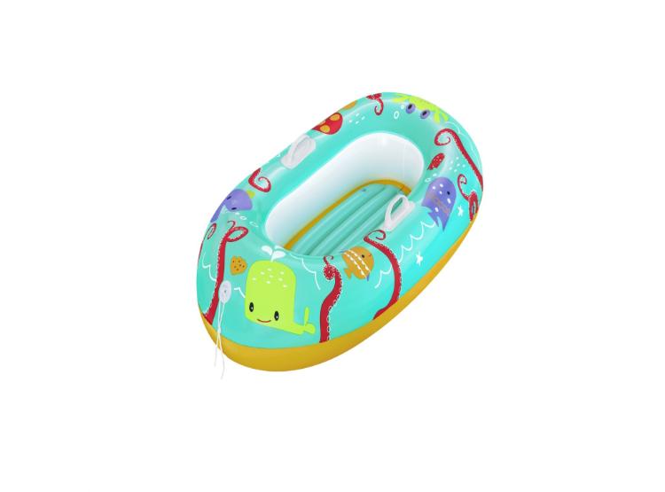FLOTADOR BOTE JUNIOR HAPPY CRUSTÁCEO 110X64CM - BESTWAY - 1