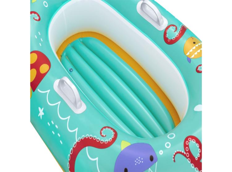 FLOTADOR BOTE JUNIOR HAPPY CRUSTÁCEO 110X64CM - BESTWAY - 2