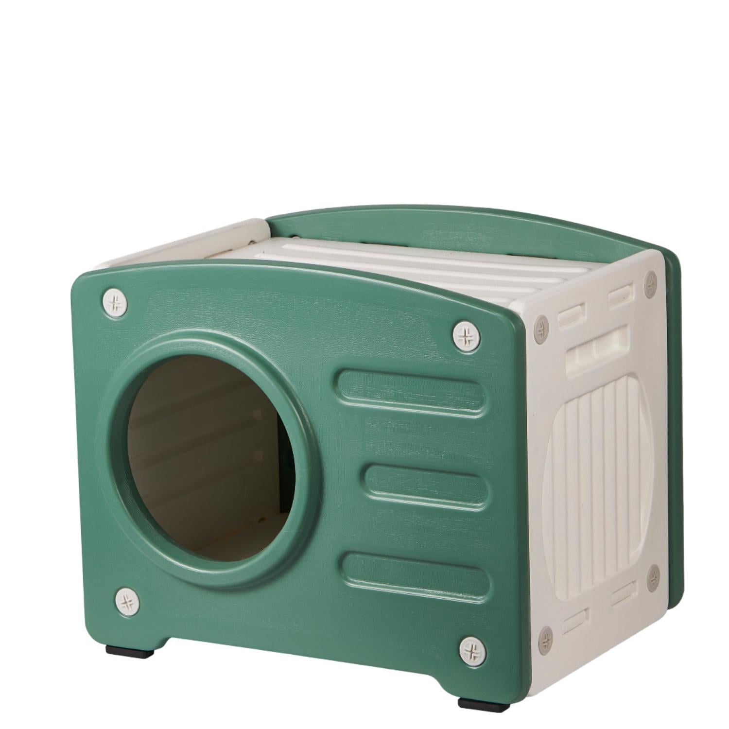 CASA PARA GATOS DE PVC EXTRA GRANDE - COOL CAT - 1