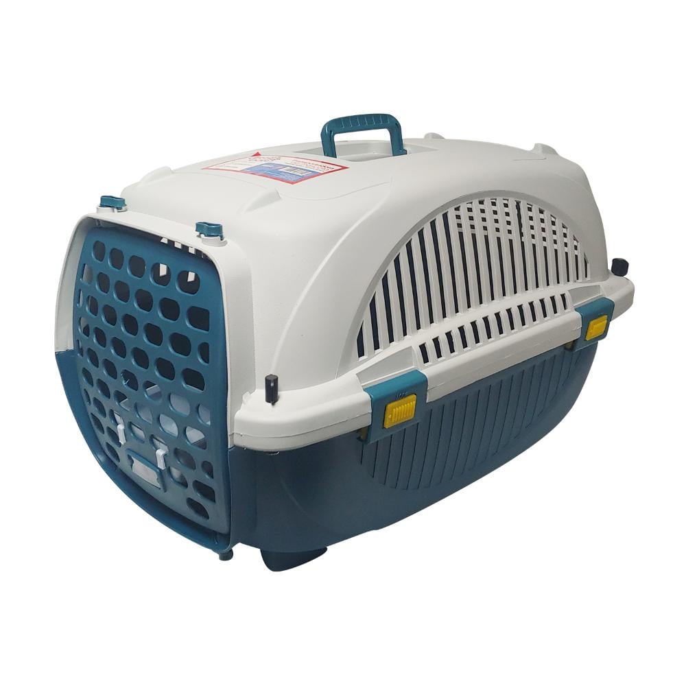 TRANSPORTADORA KENNEL GRANDE CON BEBEDERO - COOL PETS - 1