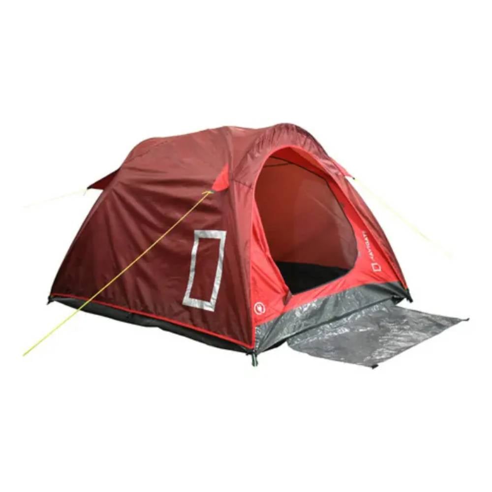 CARPA PARA 4 PERSONAS FRESNO IV NATIONAL GEOGRAPHIC - ROJO - 2