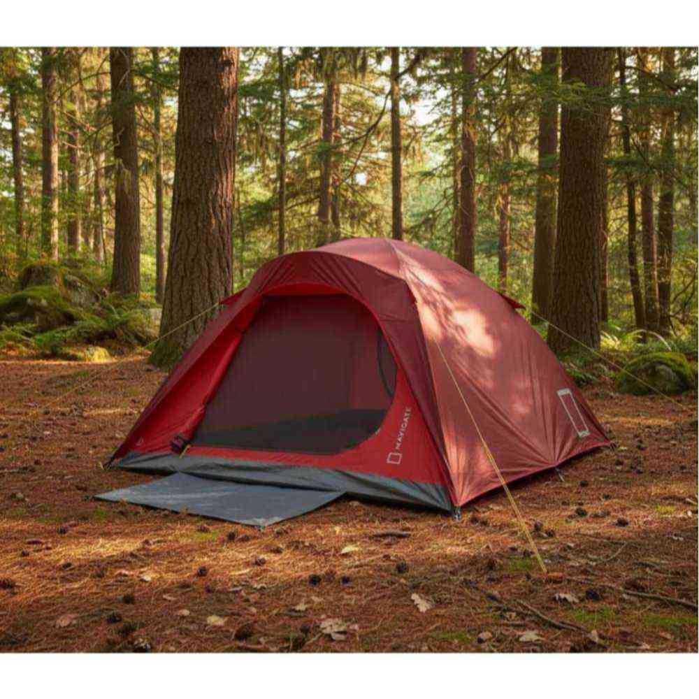 CARPA PARA 4 PERSONAS FRESNO IV NATIONAL GEOGRAPHIC - ROJO - 3