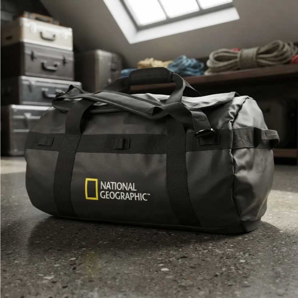 BOLSO NATIONAL GEOGRAPHIC BNG1110 NEGRO TRAVEL DUFFLE 110 LITROS - 3