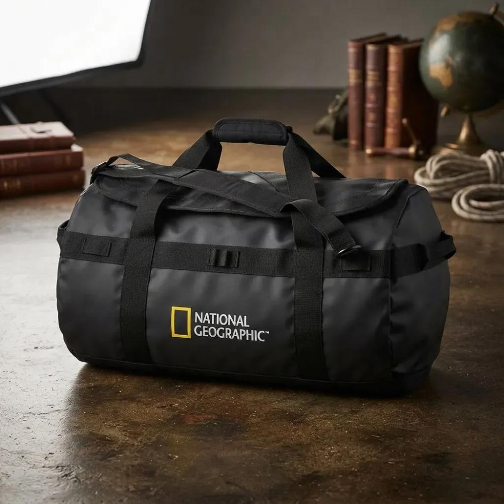 BOLSO NATIONAL GEOGRAPHIC NEGRO TRAVEL DUFFLE 80L - 5