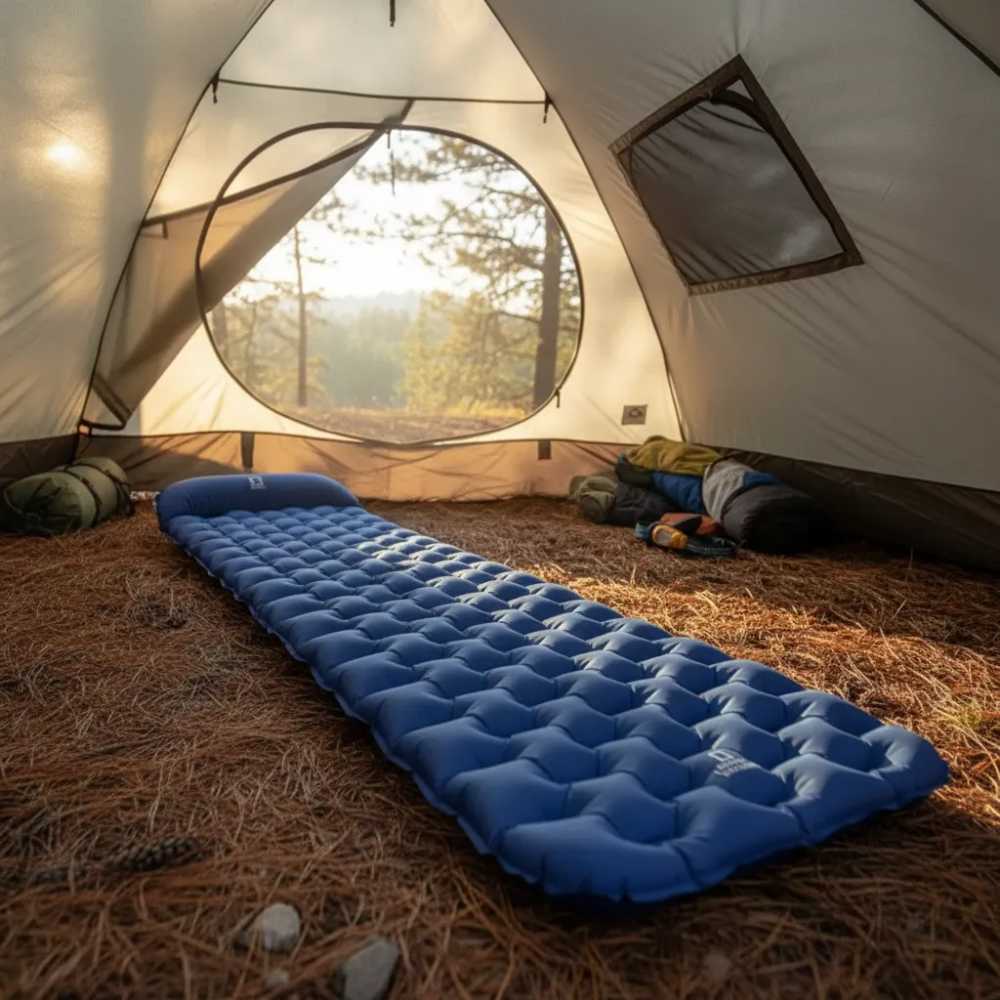 COLCHONETA ULTRALIGHT AZUL - NATIONAL GEOGRAPHIC - 6