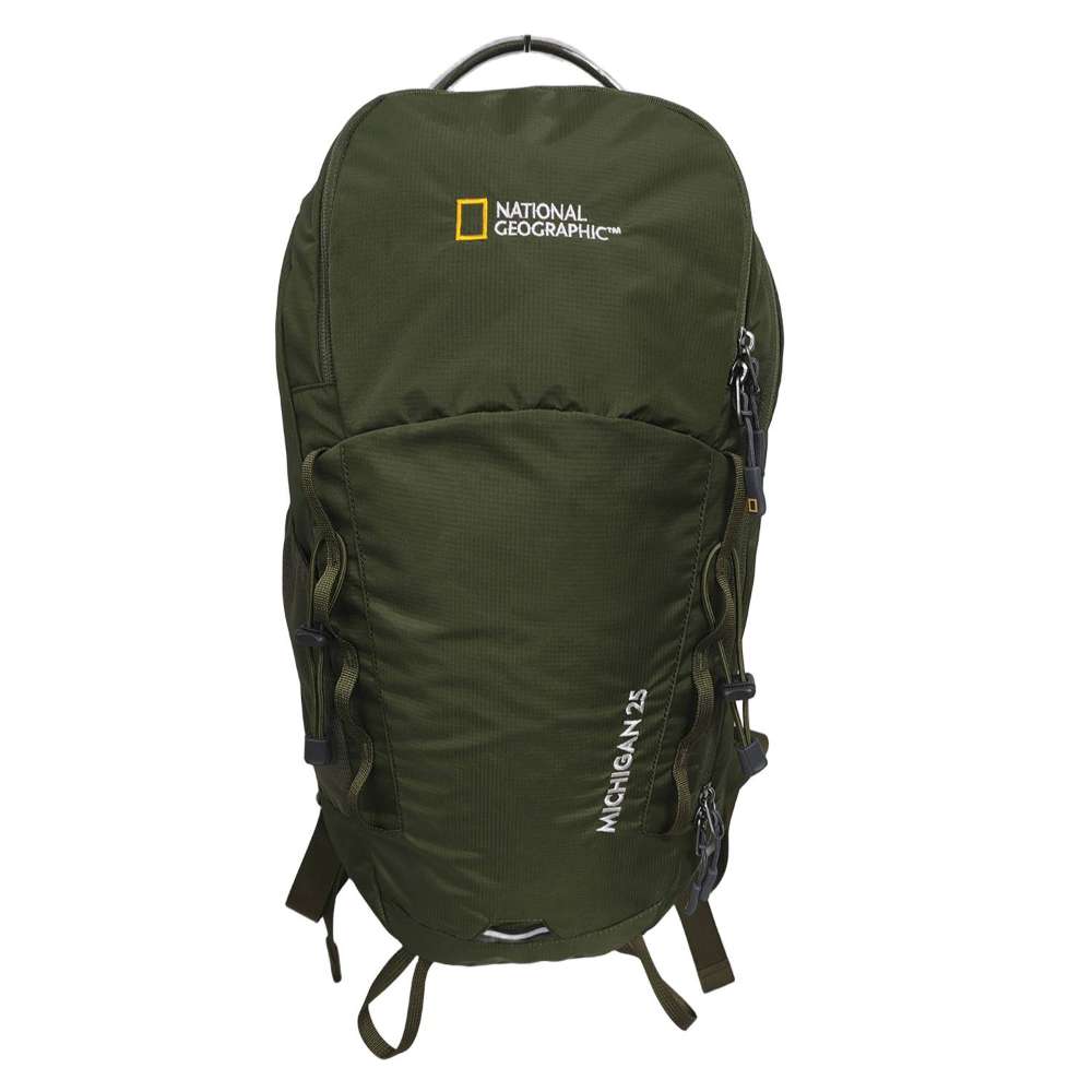 MOCHILA MICHIGAN COLOR VERDE DE 25 LITROS - NATIONAL GEOGRAPHIC - 1