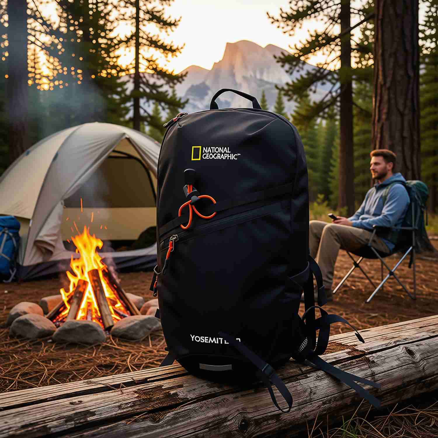 MOCHILA YOSEMITE COLOR NEGRO DE 20 LITROS - NATIONAL GEOGRAPHIC - 3
