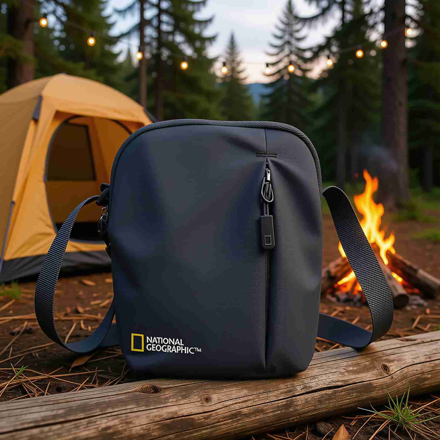 BOLSO WILD COLOR GRIS DE 3 LITROS - NATIONAL GEOGRAPHIC - 4