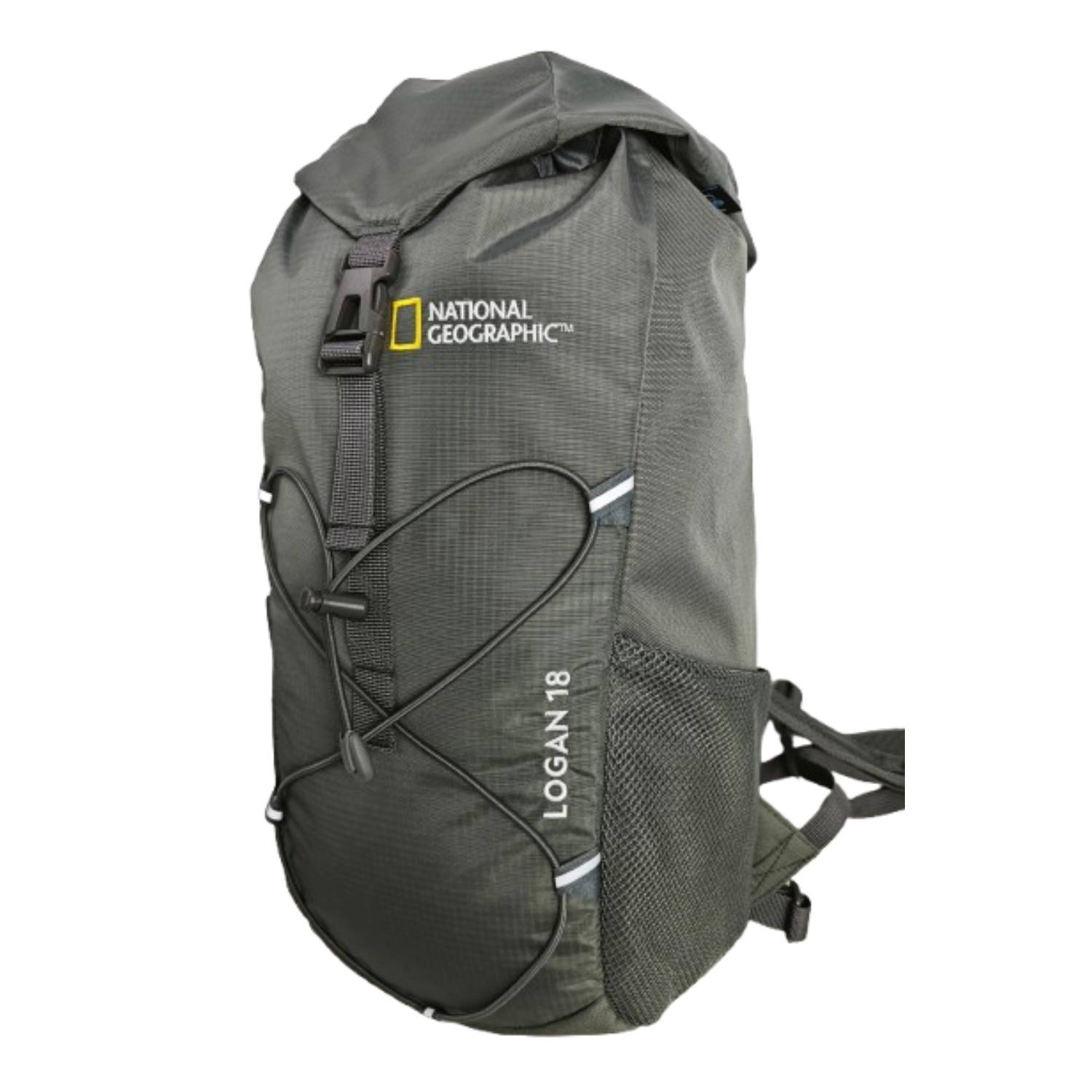 MOCHILA LOGAN COLOR GRIS DE 18 LITROS - NATIONAL GEOGRAPHIC - 1
