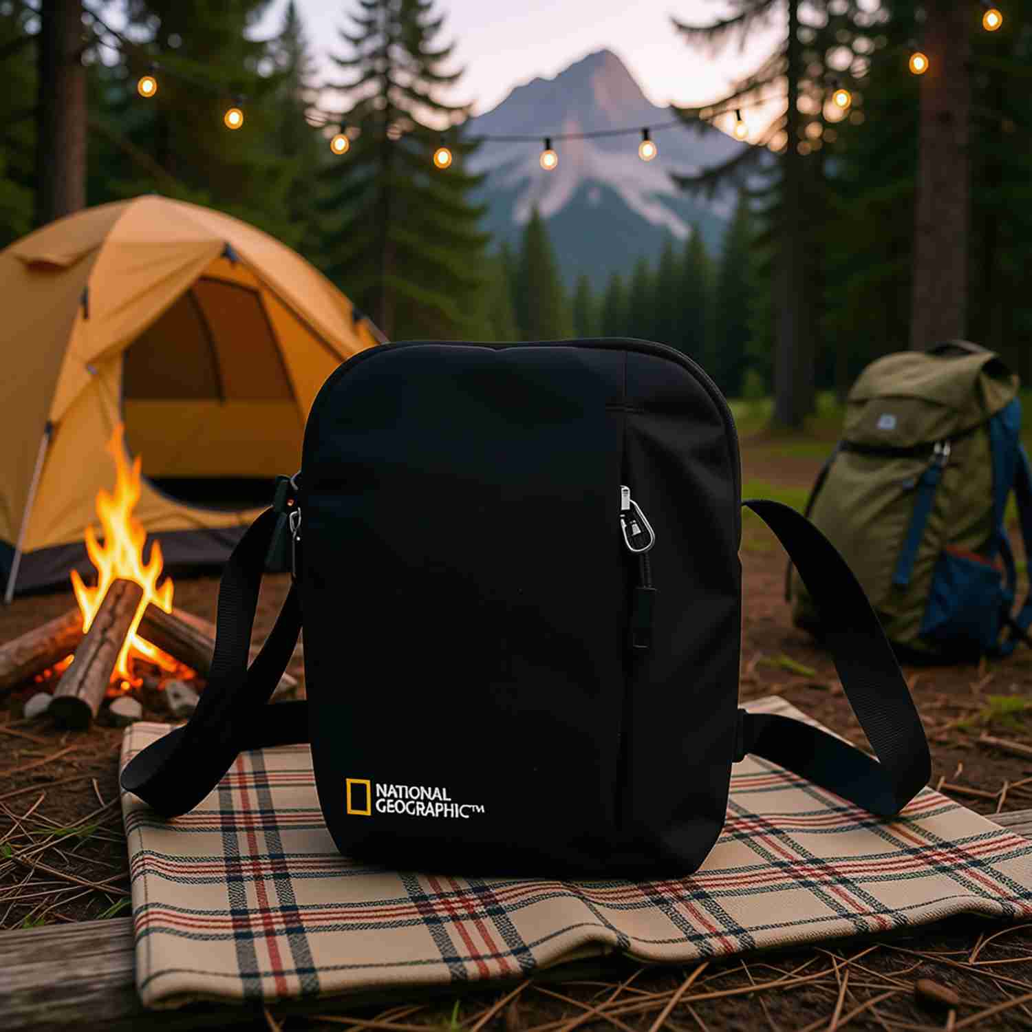 BOLSO WILD COLOR NEGRO DE 3 LITROS - NATIONAL GEOGRAPHIC - 4