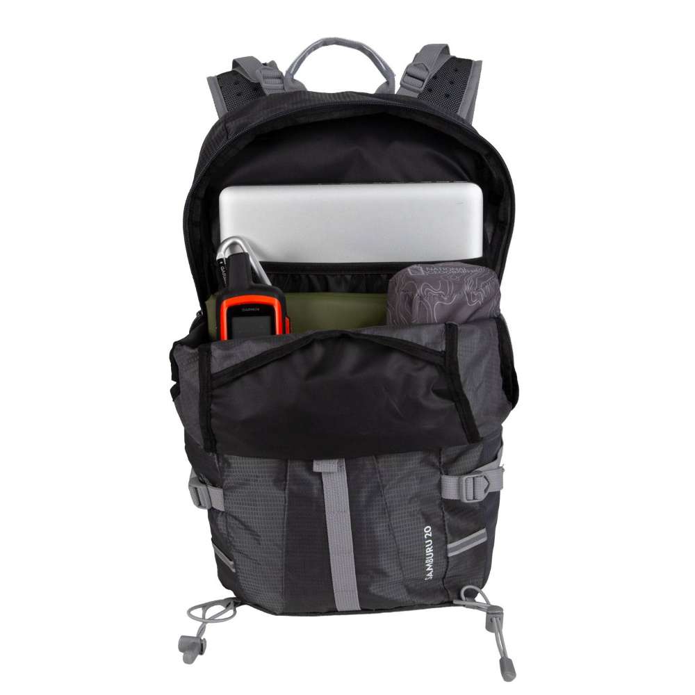 MOCHILA SAMBURU COLOR GRIS DE 20 LITROS - NATIONAL GEOGRAPHIC - 5