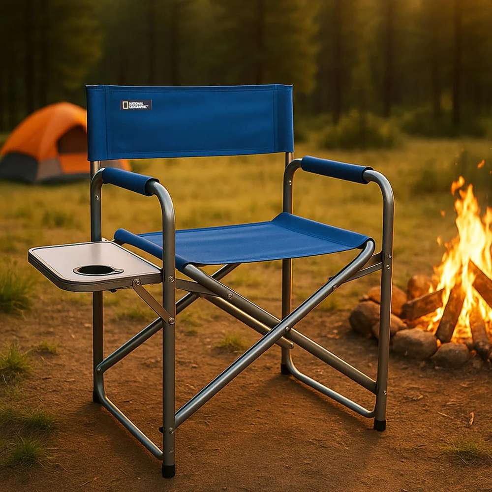 SILLA MESA PLEGABLE CAMPING DIRECTOR ADVENTURE AZUL - NATIONAL GEOGRAPHIC - 6