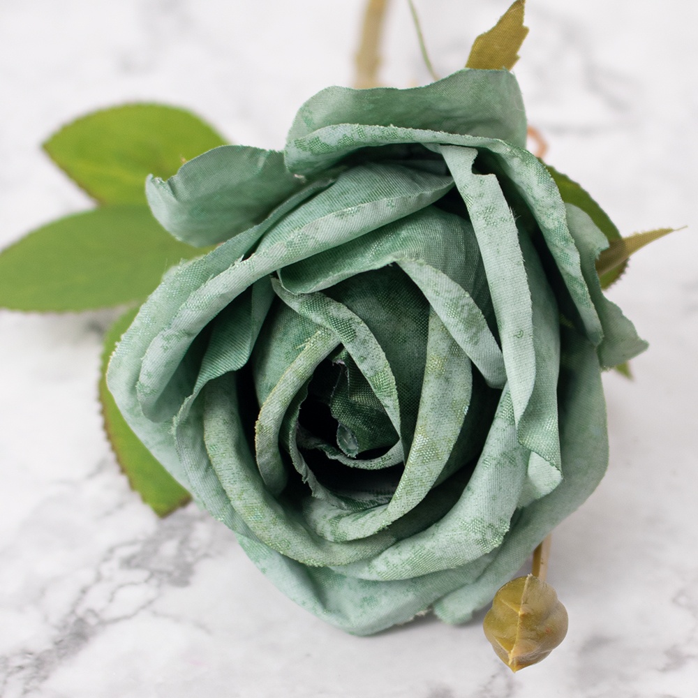 PACK DE 2 ROSAS EN VARA VERDE PANORAMA HOGAR - 2
