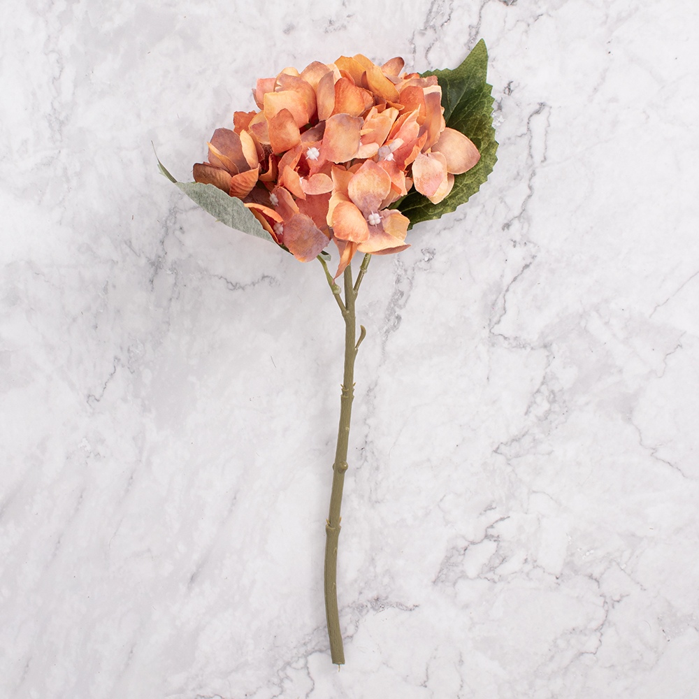 Hortensias Naranja Panorama Hogar Pack De 4 - 1