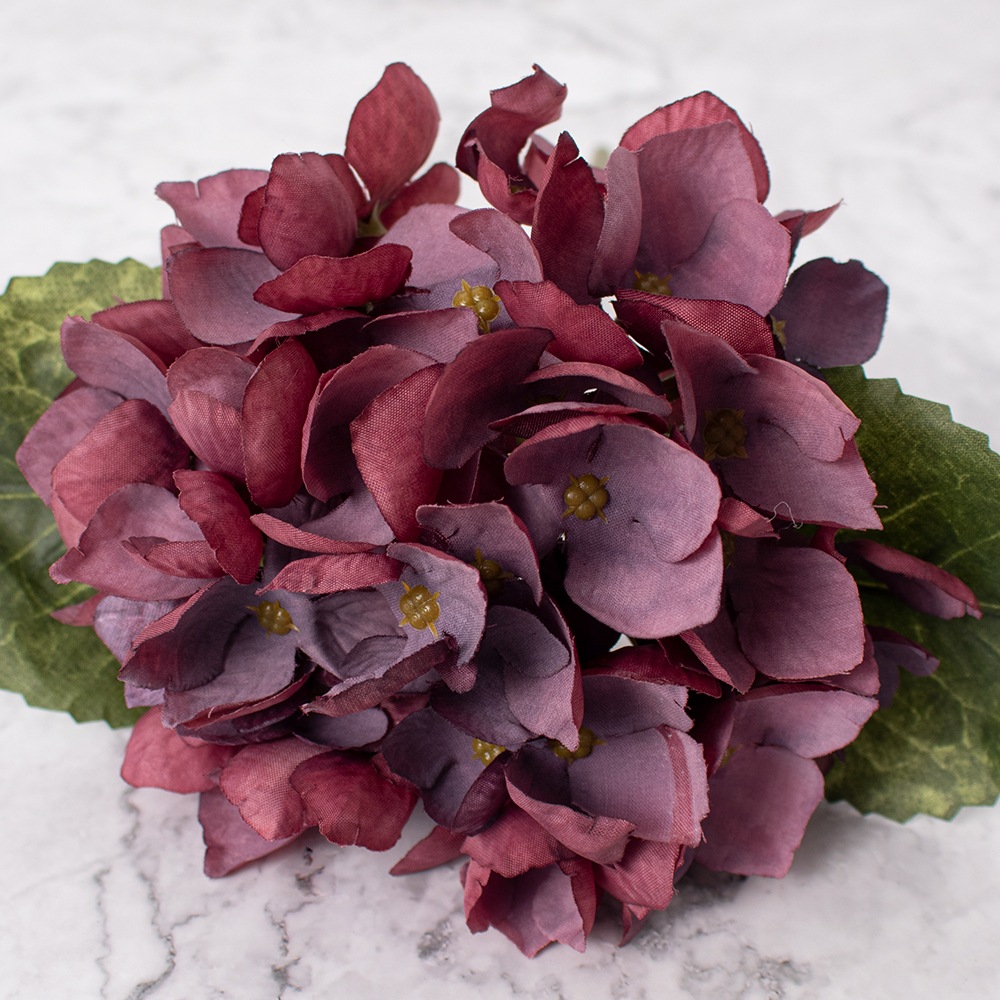 PACK DE 2 HORTENSIAS ROJO PANORAMA HOGAR - 2