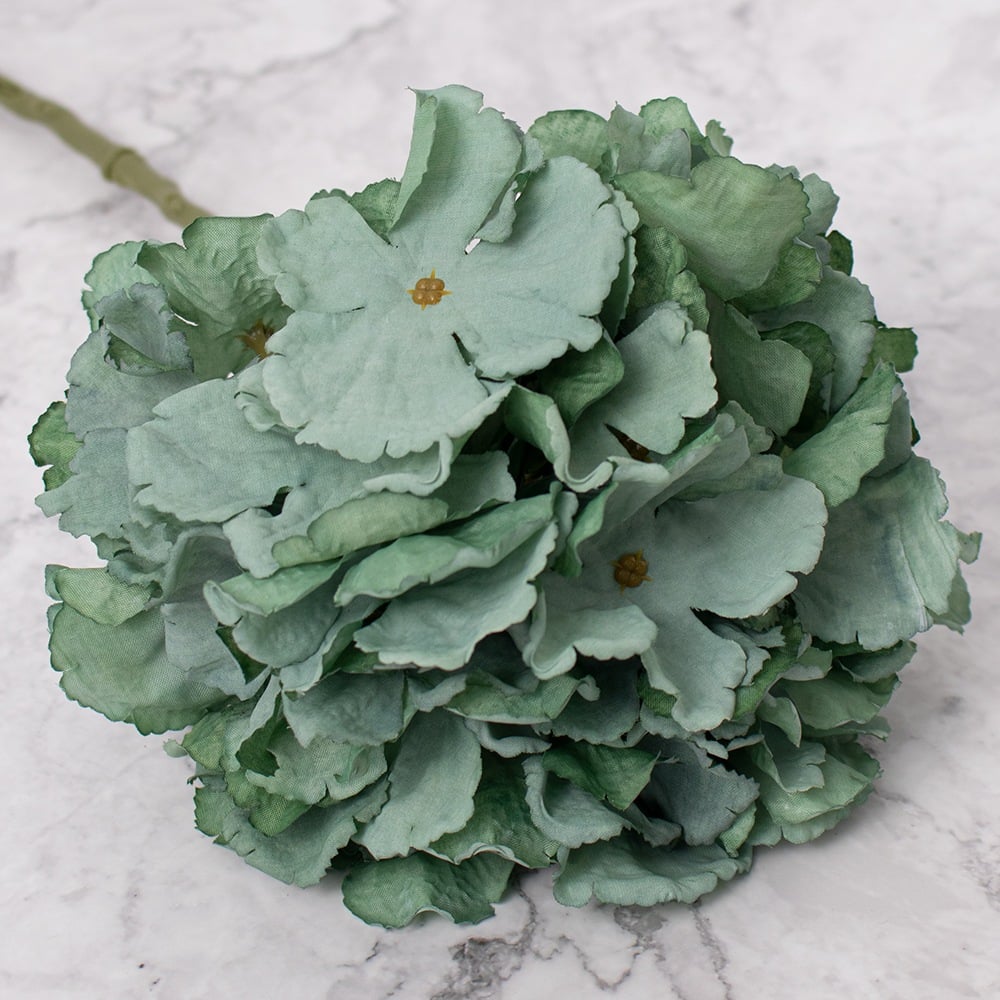 Hortensias En Vara Verde Panorama Hogar Pack De 4 - 2